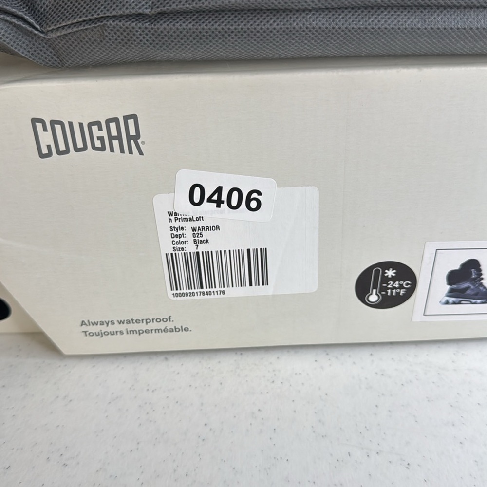 Cougar Black Faux Fur Ankle Booties - Picture 11 of 14